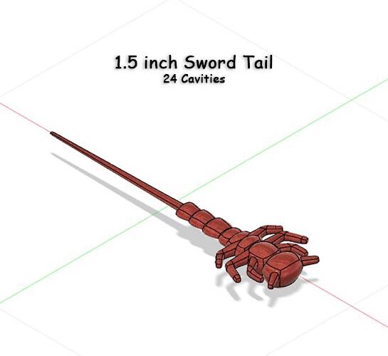 1.5 in Swordtail