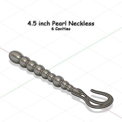 4.5 in Pearl Neckless - 6 Cavity Mold