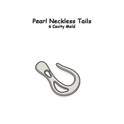 Pearl Neckless Tail Mold - 6 Cavities